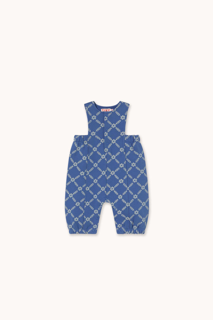 Flower Grid Dungaree