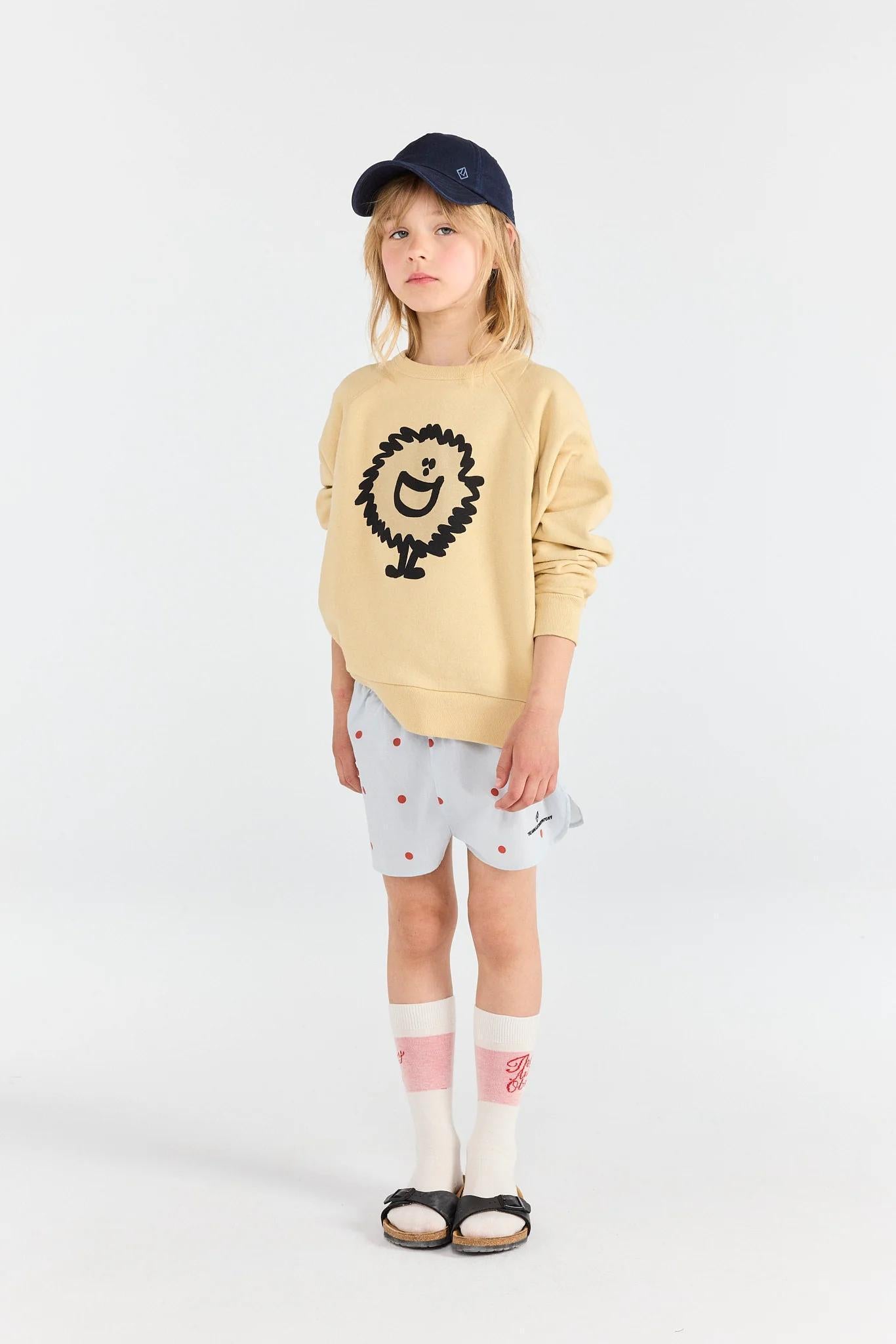 Shark Kid Sweatshirt - Soft Brown