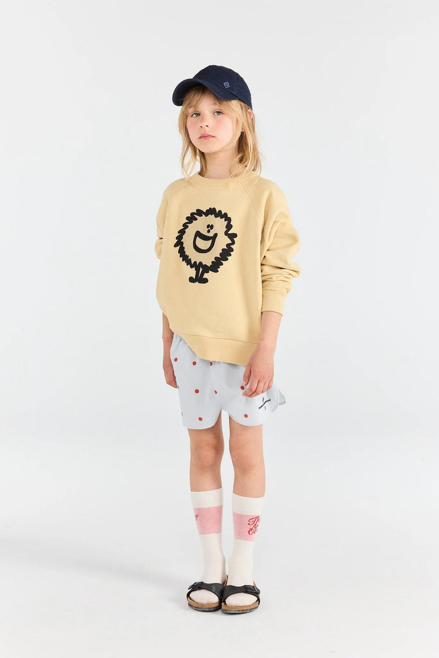 Shark Kid Sweatshirt - Soft Brown