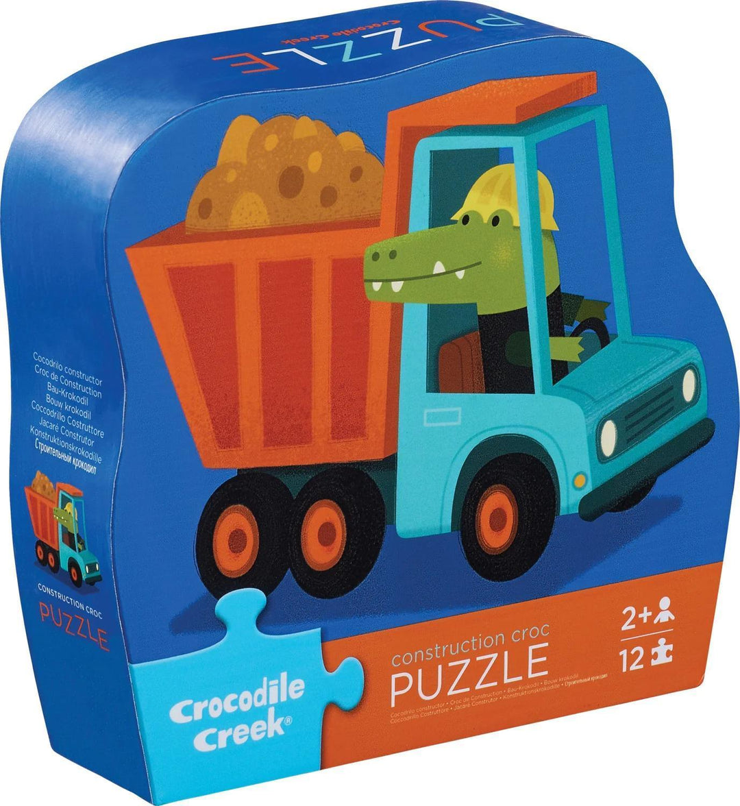 Construction Crocodile Puzzle