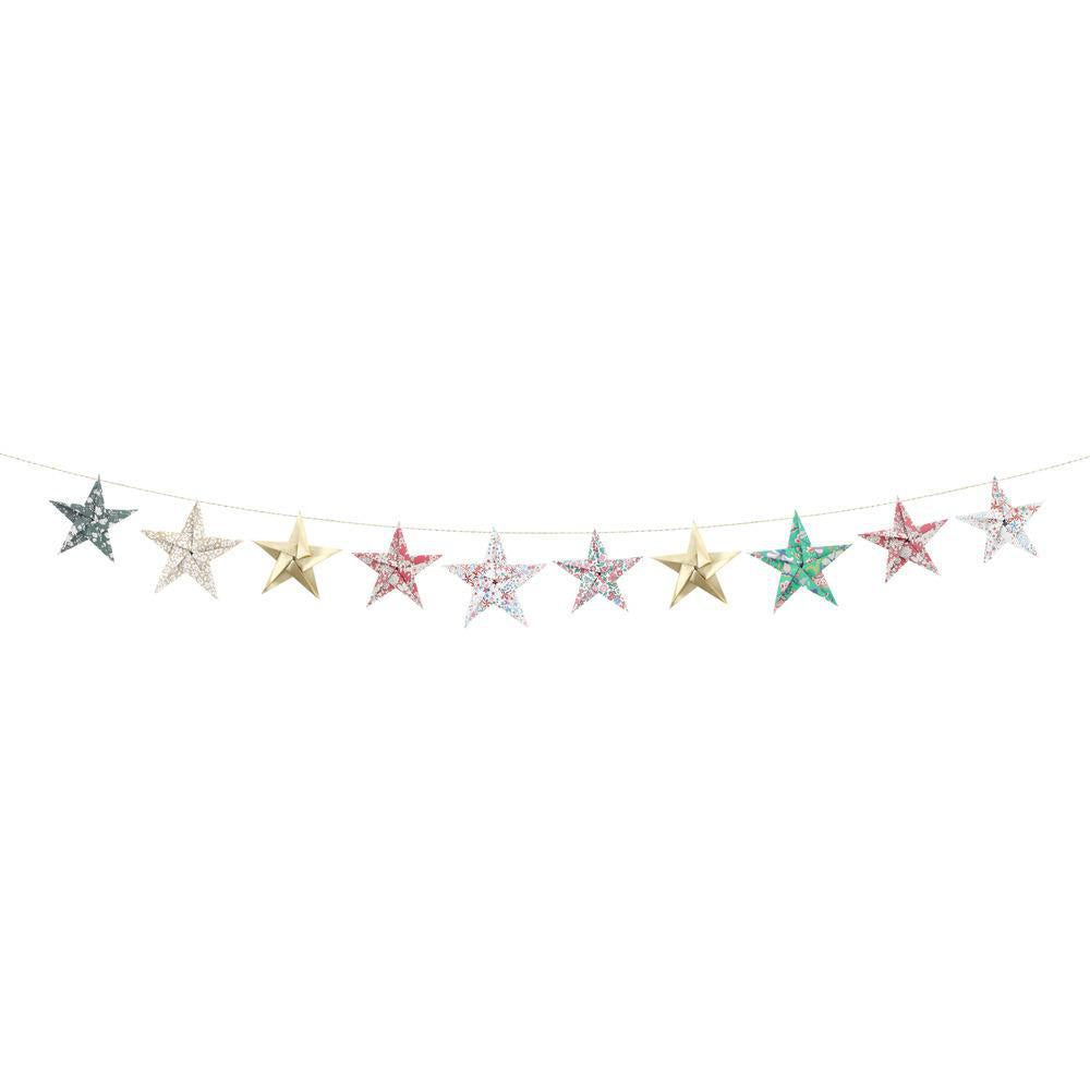 Meri Meri x Liberty Star Garland