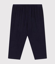 Gauze Pants - Navy