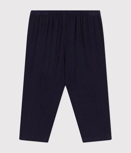 Gauze Pants - Navy