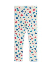 Flowers Pointelle Leggings