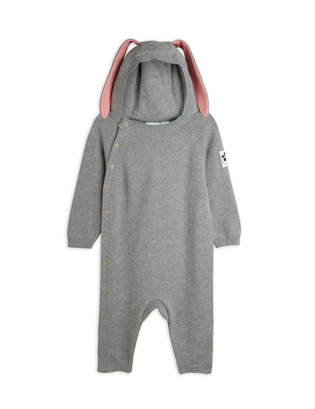 Rabbit Ears Knitted Baby Jumpsuit