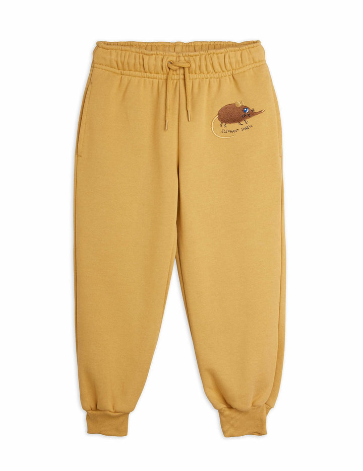 Elephant Shrew Embroidered Sweatpants