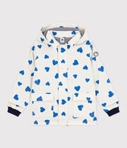Girl Heart Hooded Rain Jacket