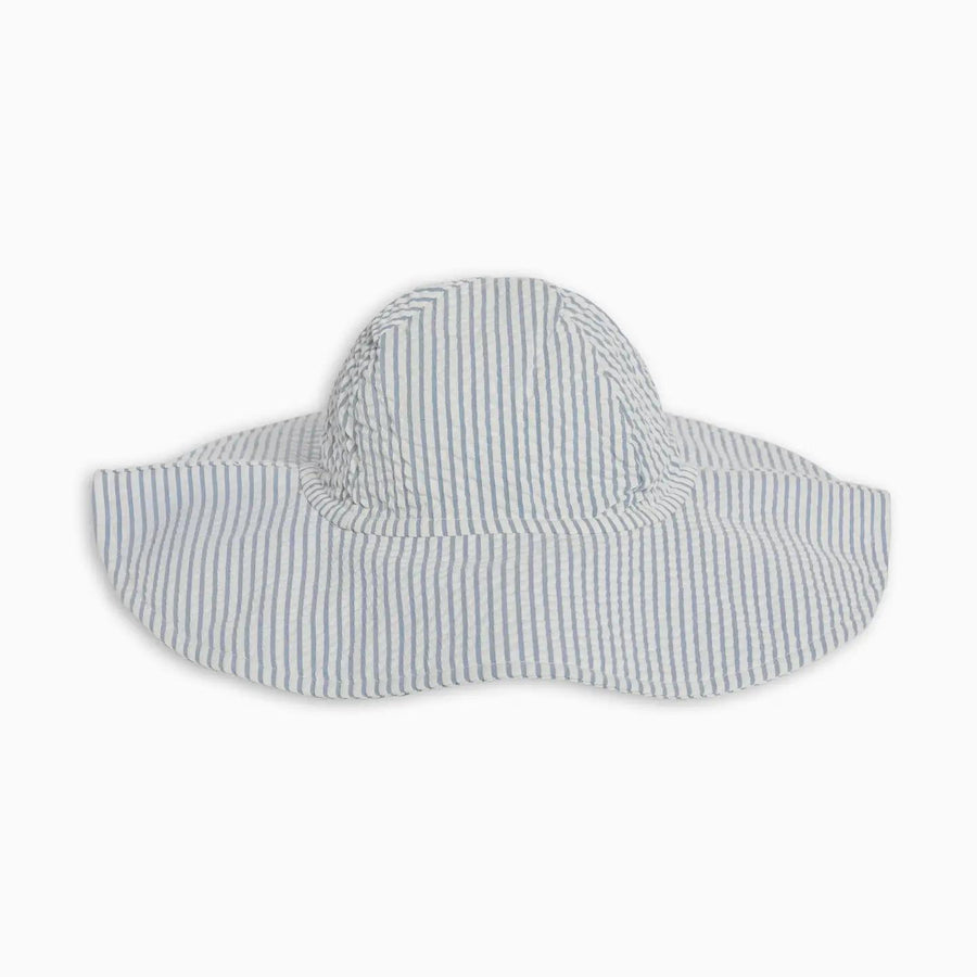 Seersucker Sun Hat - Shore Stripe