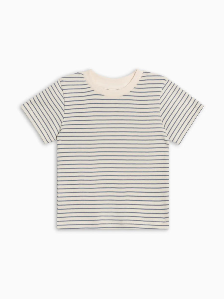 Short Sleeve Crew - Bay Stripe