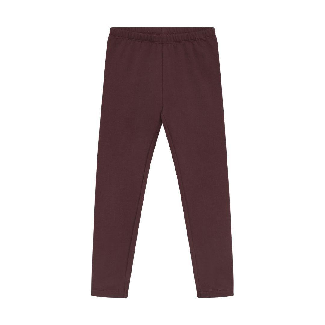 Plum Jersey Leggings