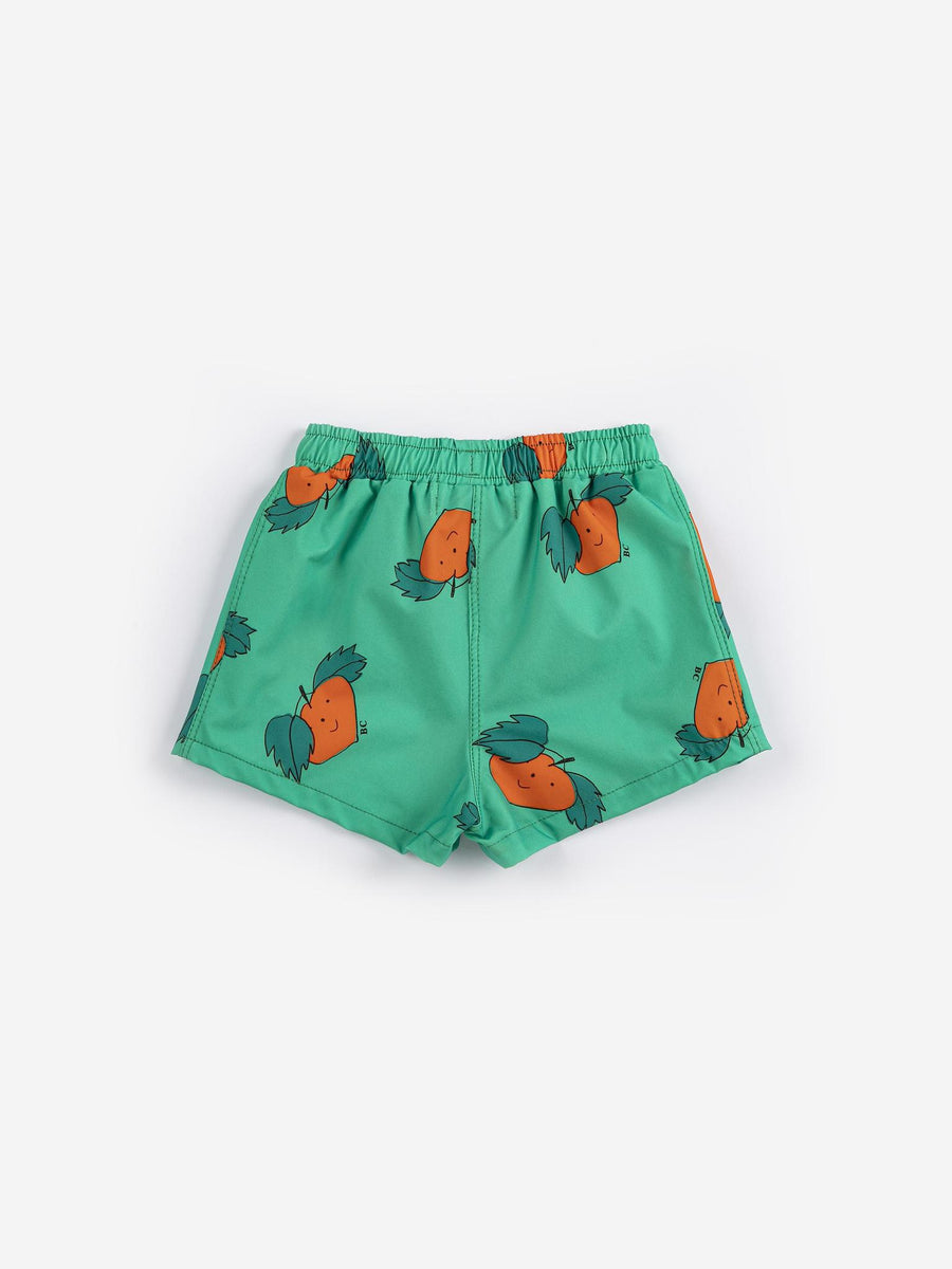 Tangerine All Over Swim Trunks