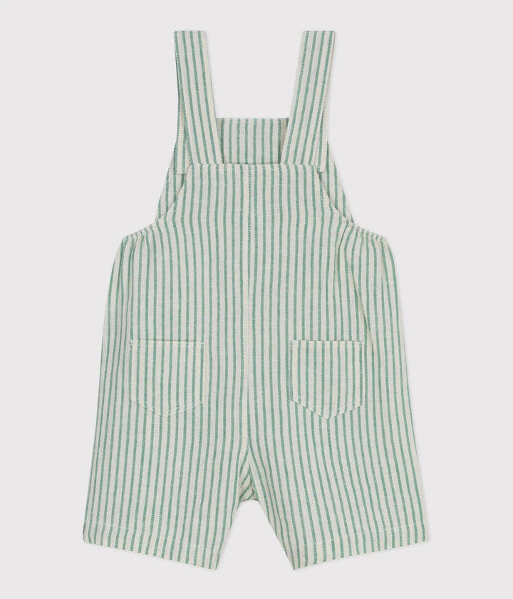 Baby Boy Stripe Short Overall