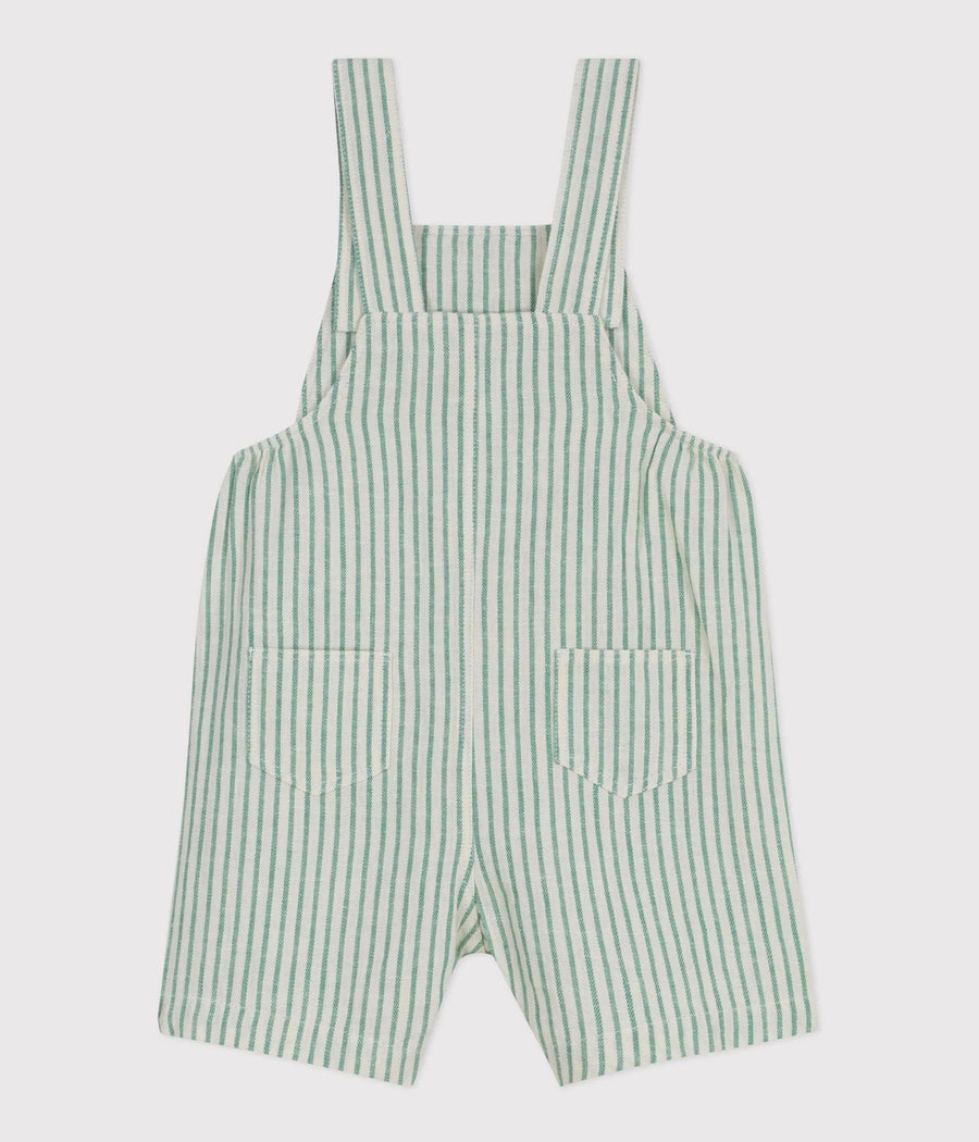 Baby Boy Stripe Short Overall