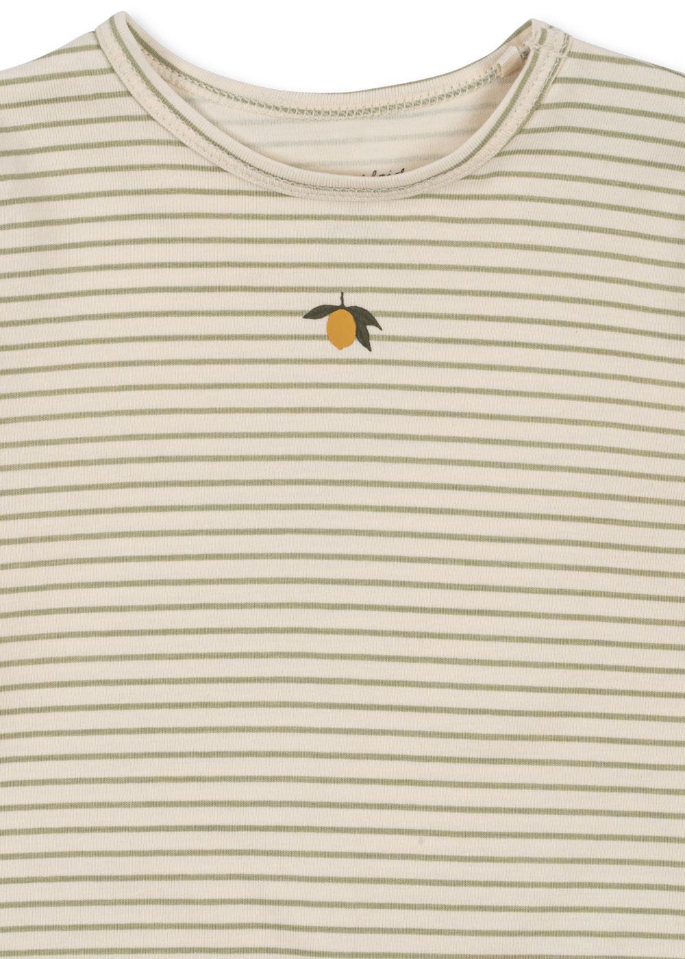 Basic Onesie Tea Stripe