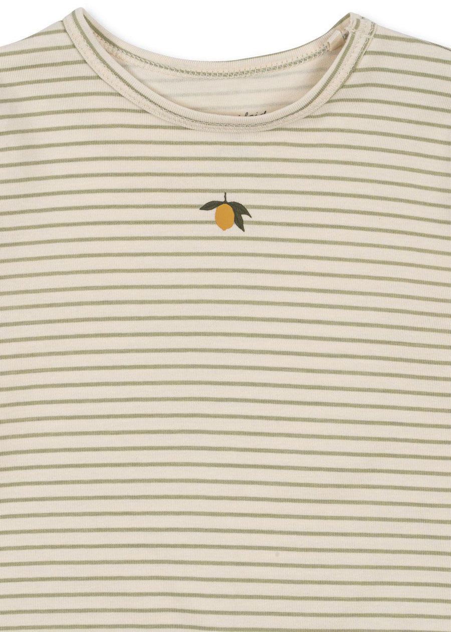 Basic Onesie Tea Stripe