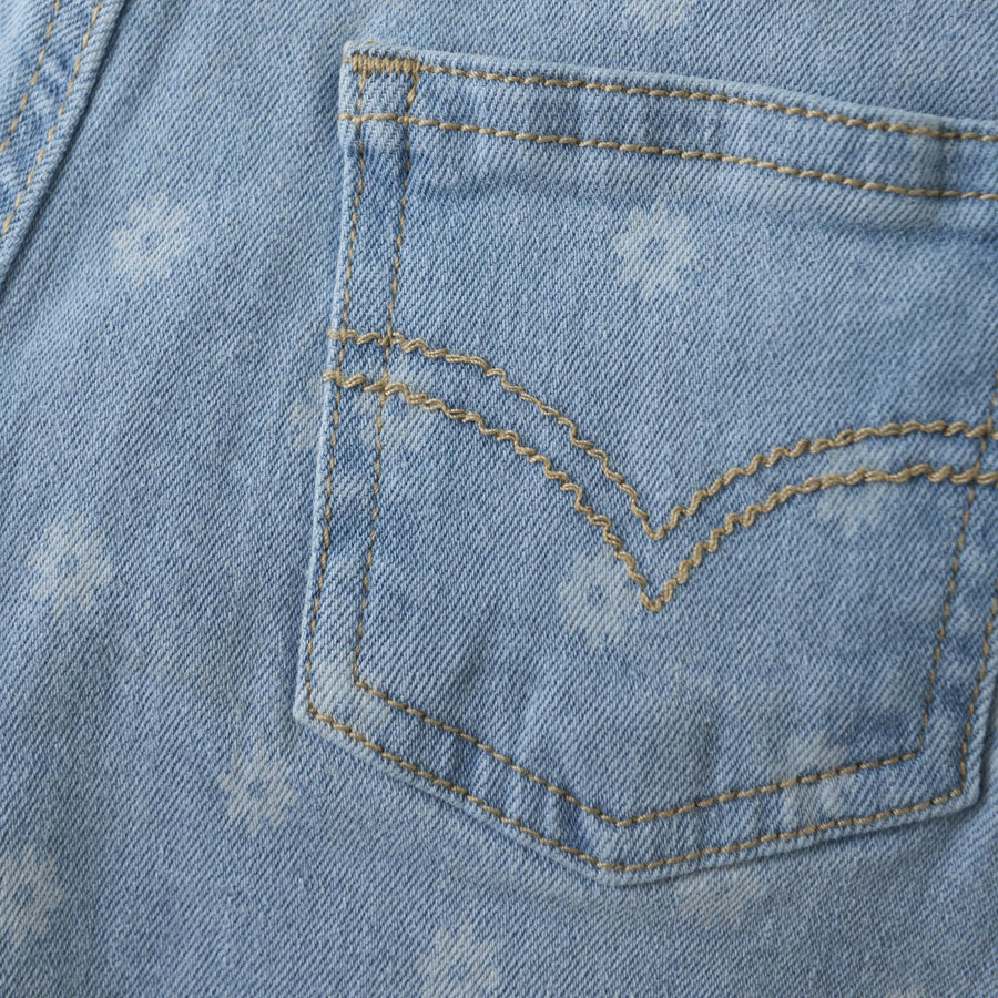 Printed Denim