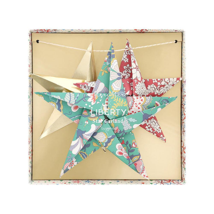 Meri Meri x Liberty Star Garland