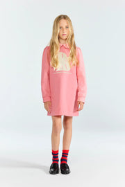Pink Tortoise Dress - Dove
