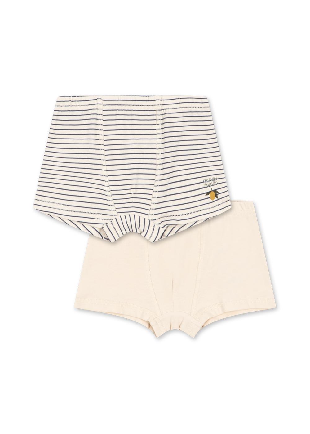 2 Pack Boxers - Blue Stripe